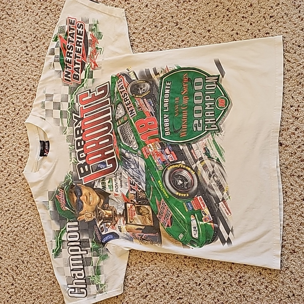 Vintage Bobby Labonte All Over Print T-shirt